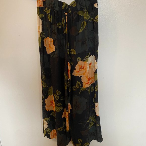 Wilfred Floral Tie-Waist Pants - Picture 3 of 6